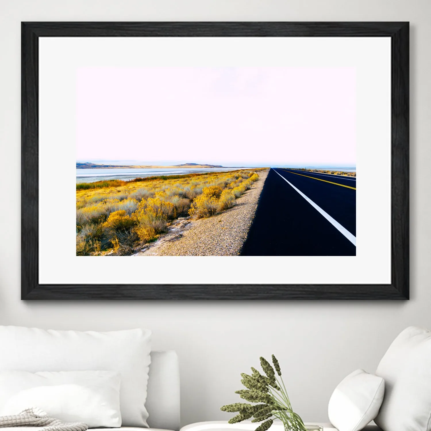Along the Salt Flats