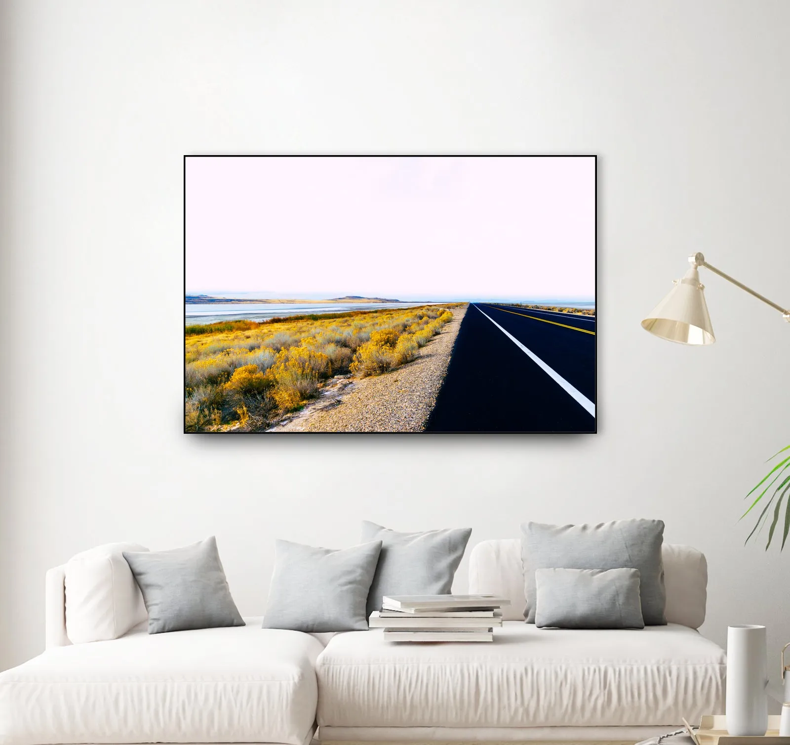 Along the Salt Flats