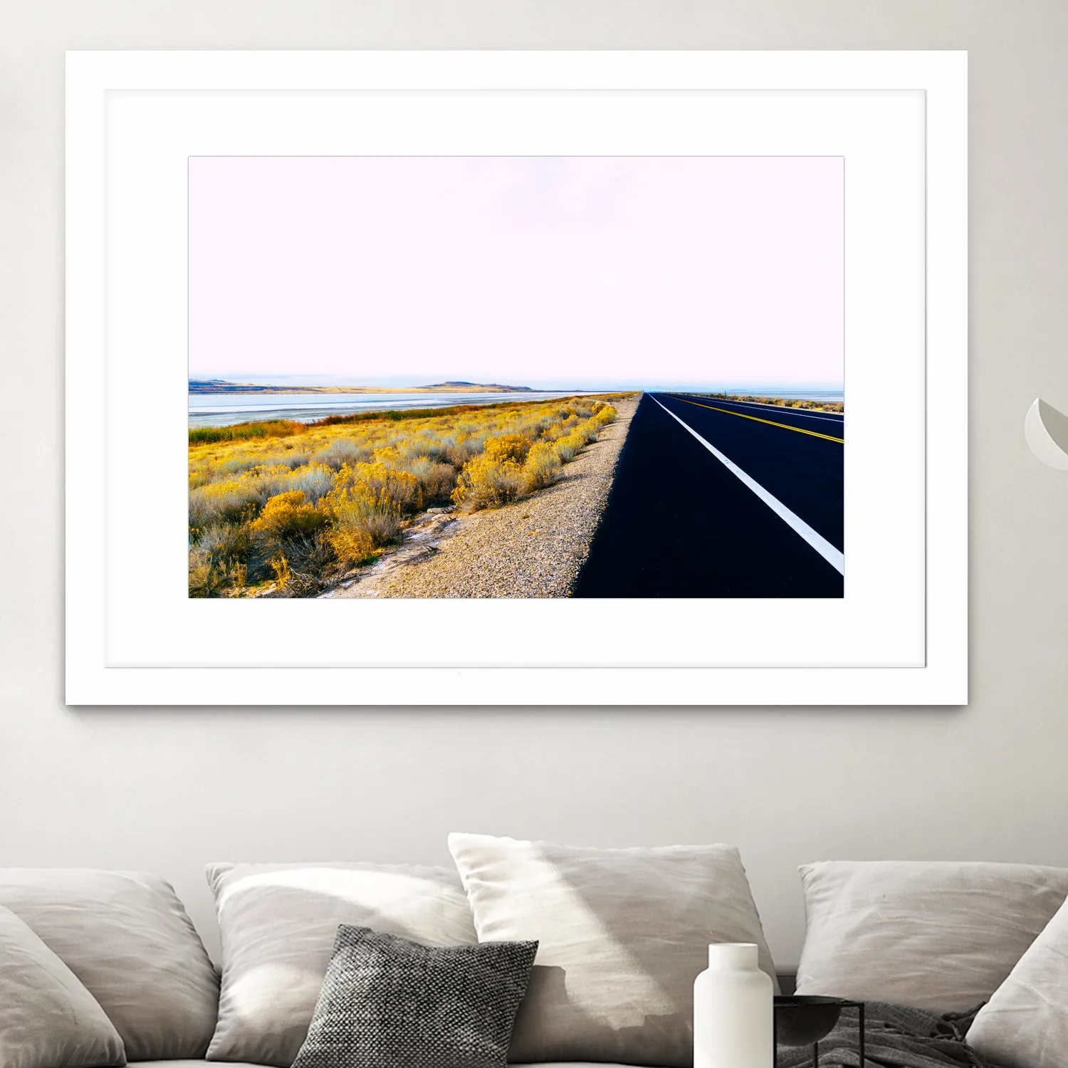 Along the Salt Flats