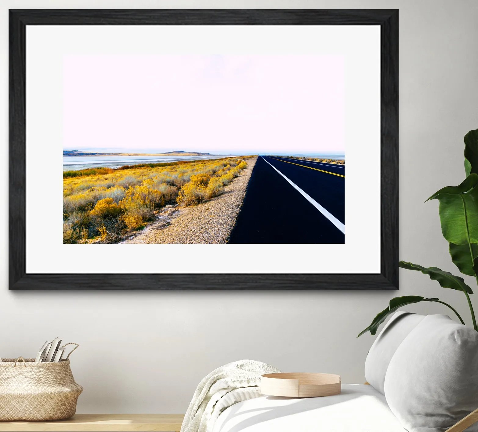 Along the Salt Flats
