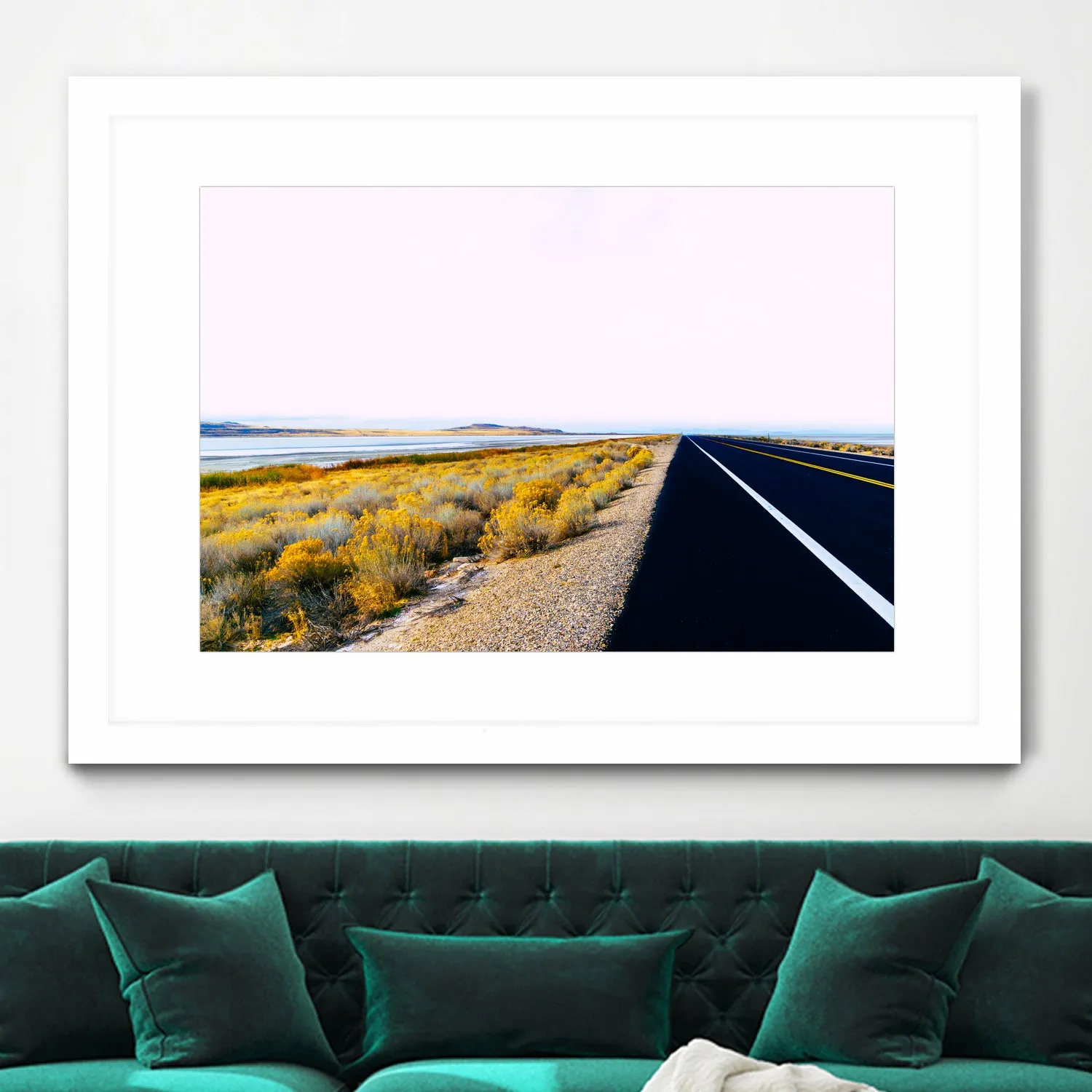 Along the Salt Flats
