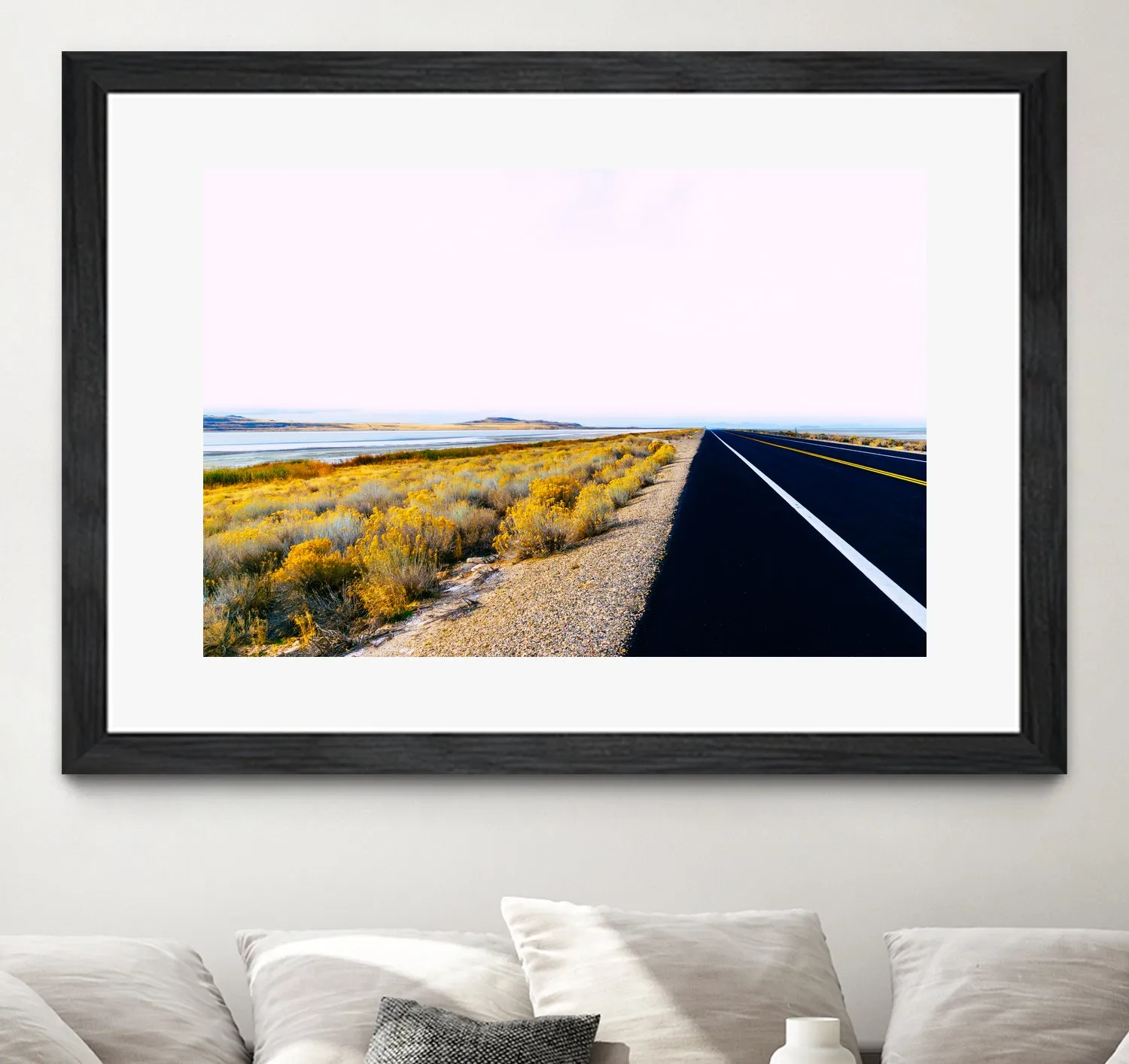 Along the Salt Flats