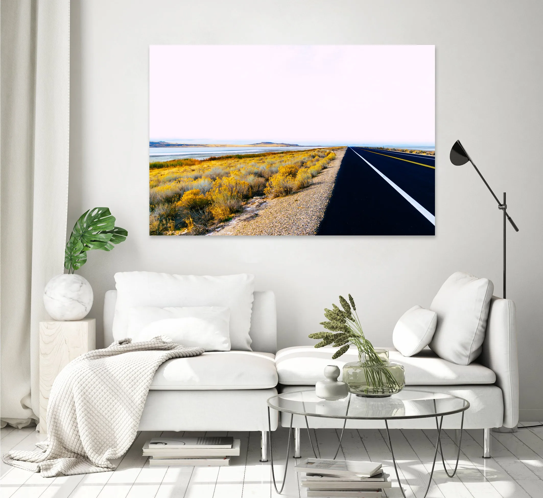 Along the Salt Flats