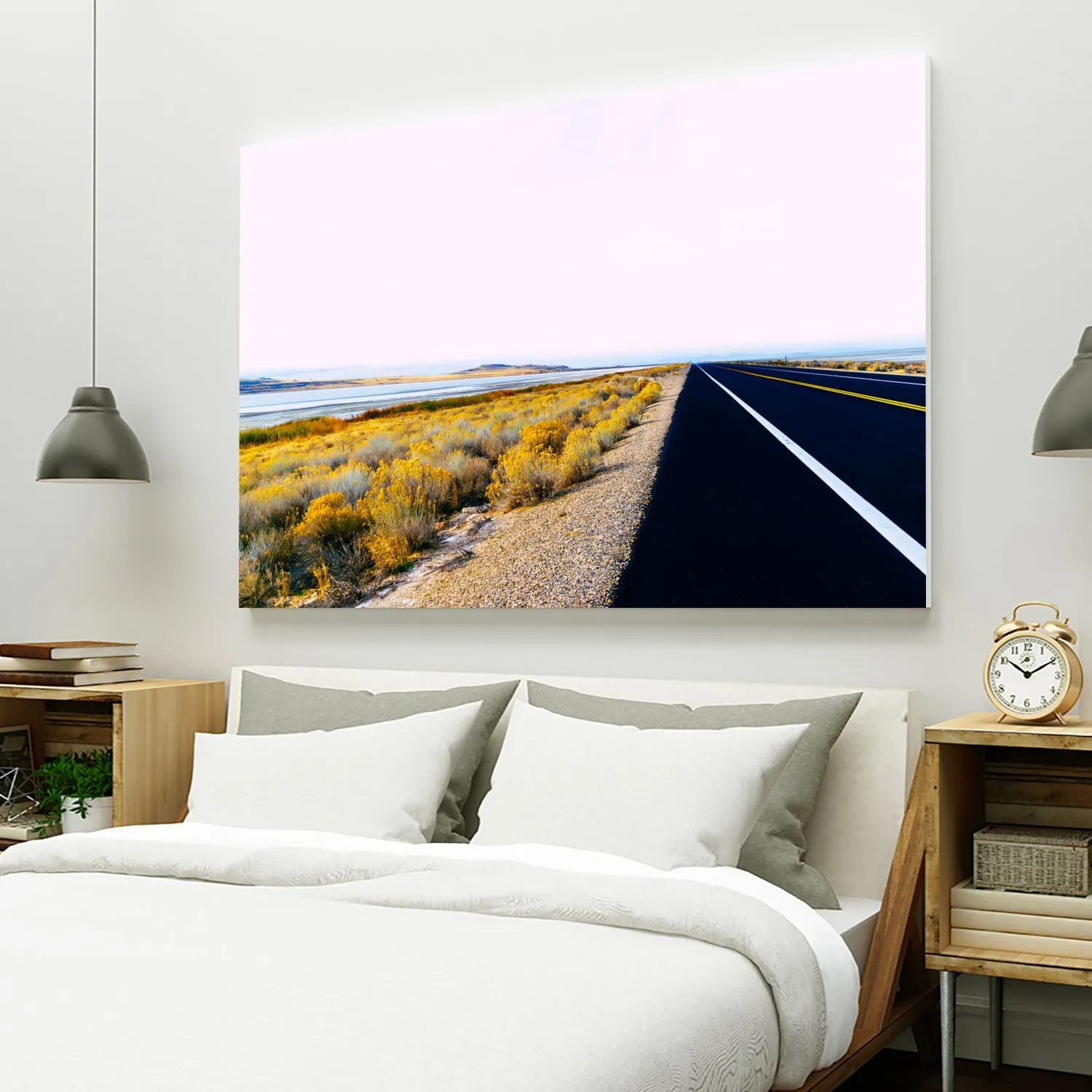 Along the Salt Flats