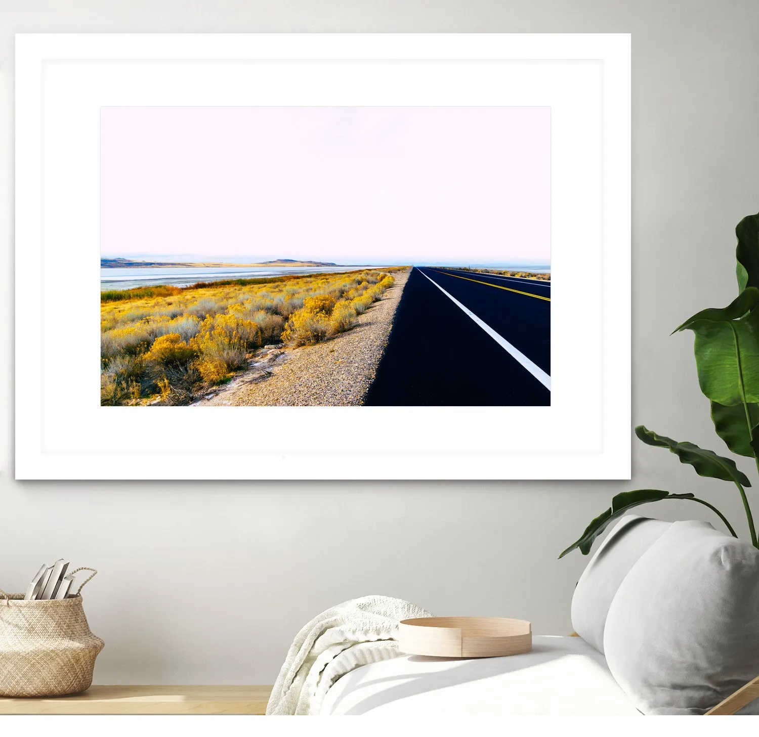 Along the Salt Flats
