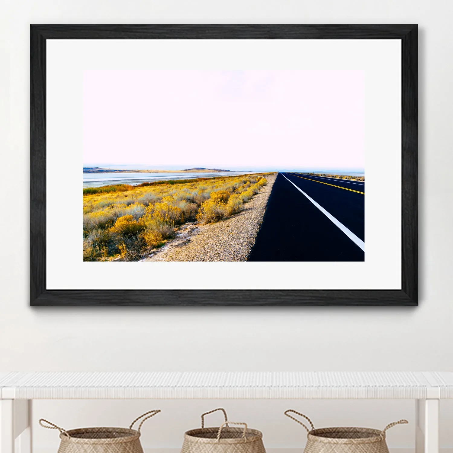 Along the Salt Flats