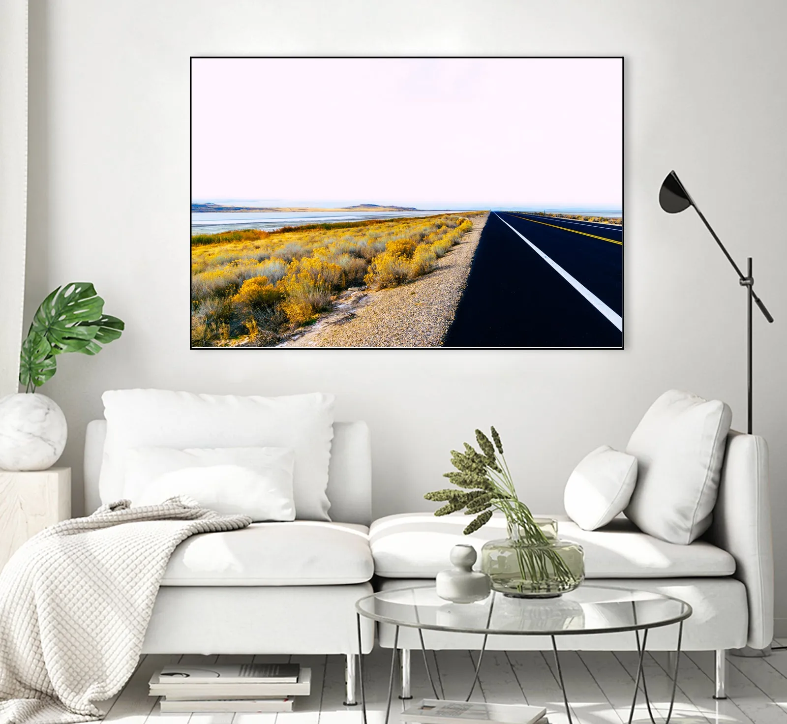 Along the Salt Flats