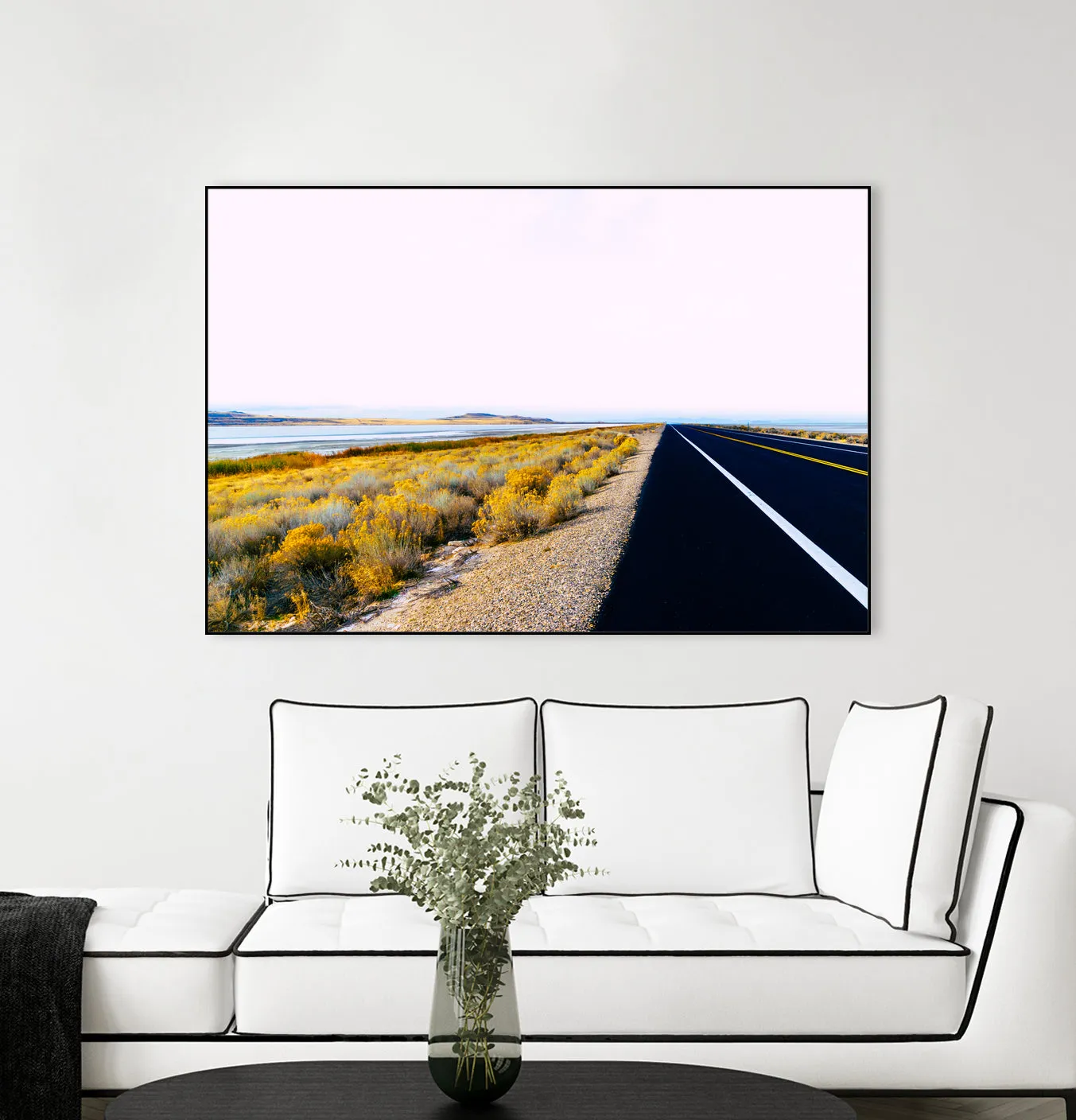 Along the Salt Flats