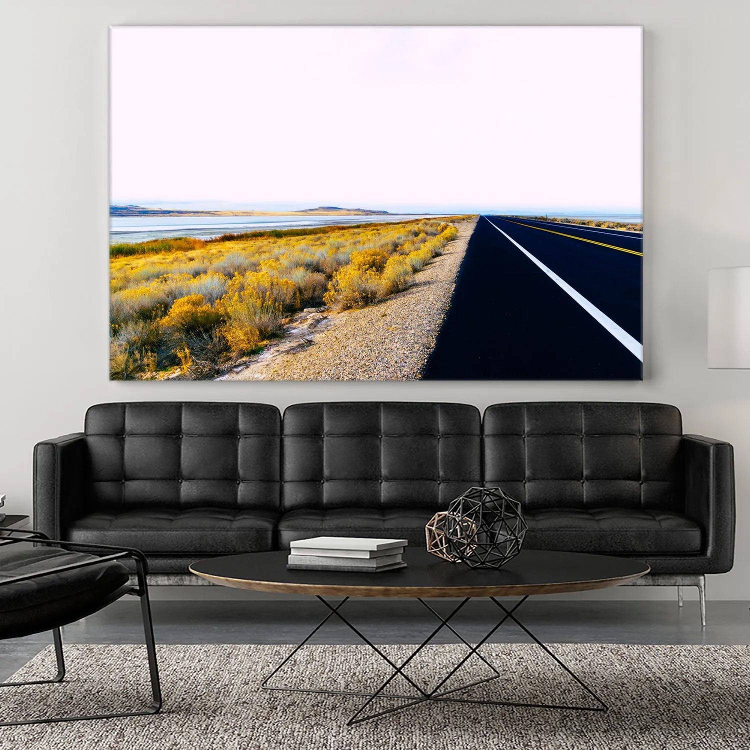 Along the Salt Flats
