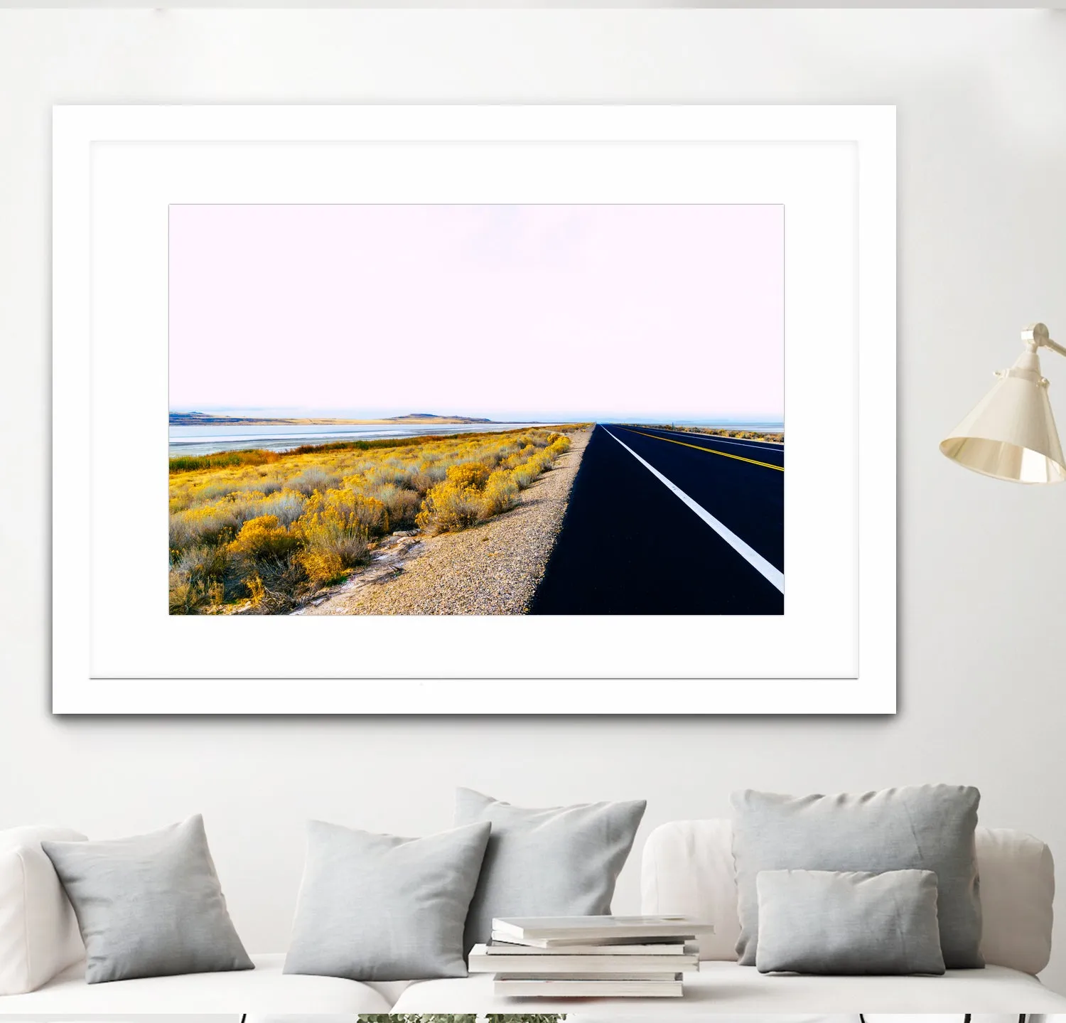 Along the Salt Flats