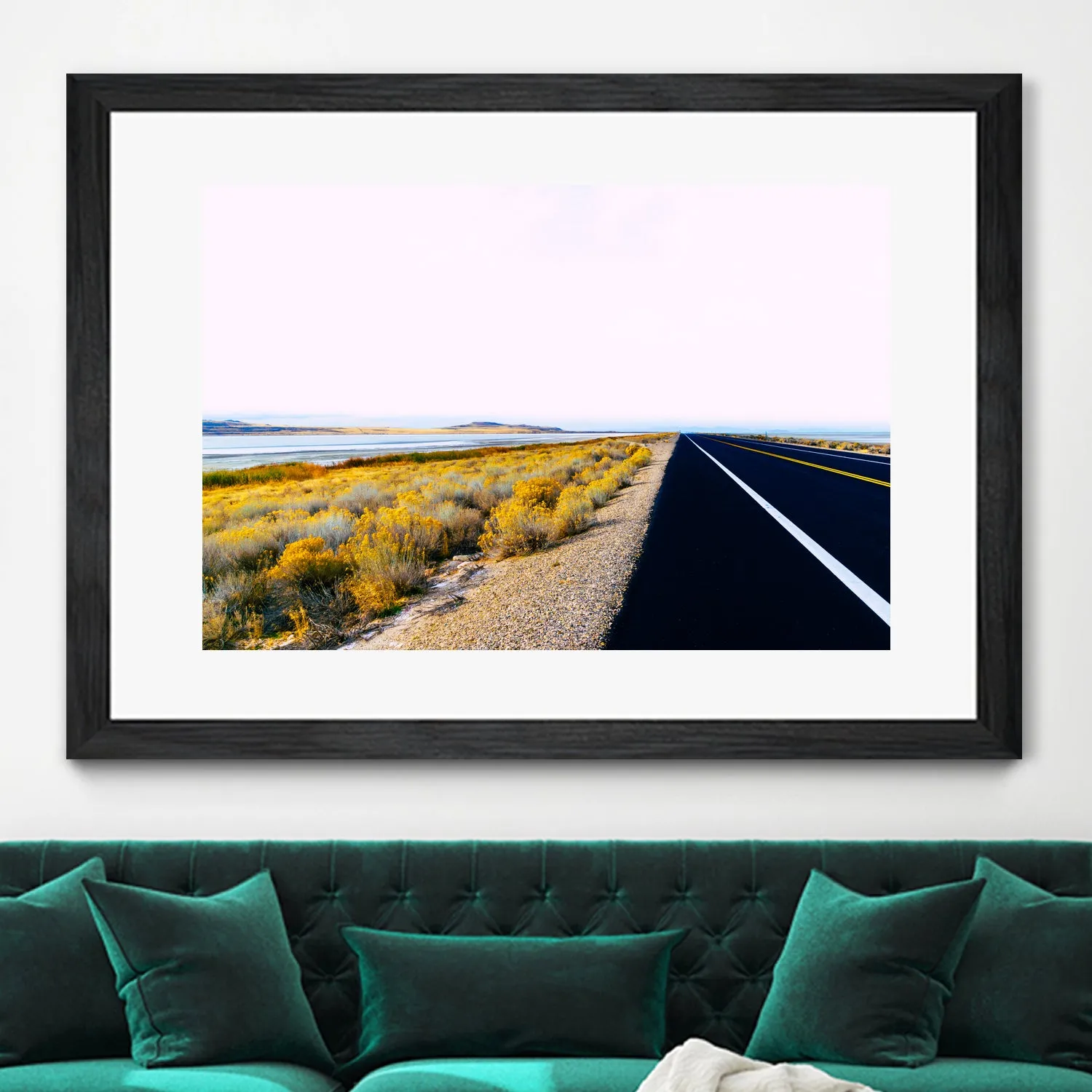Along the Salt Flats
