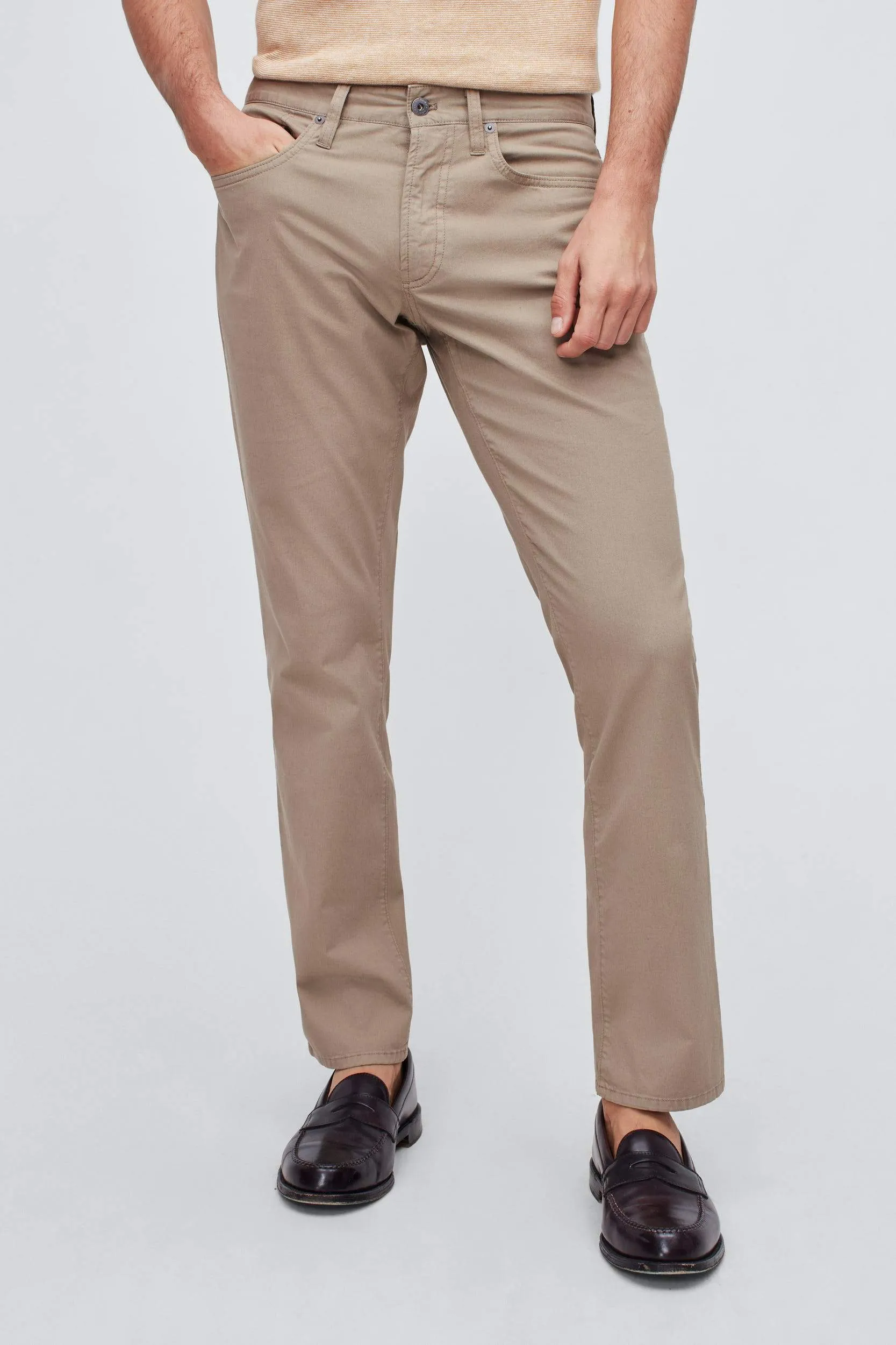 Lightweight Travel Jeans- Sand