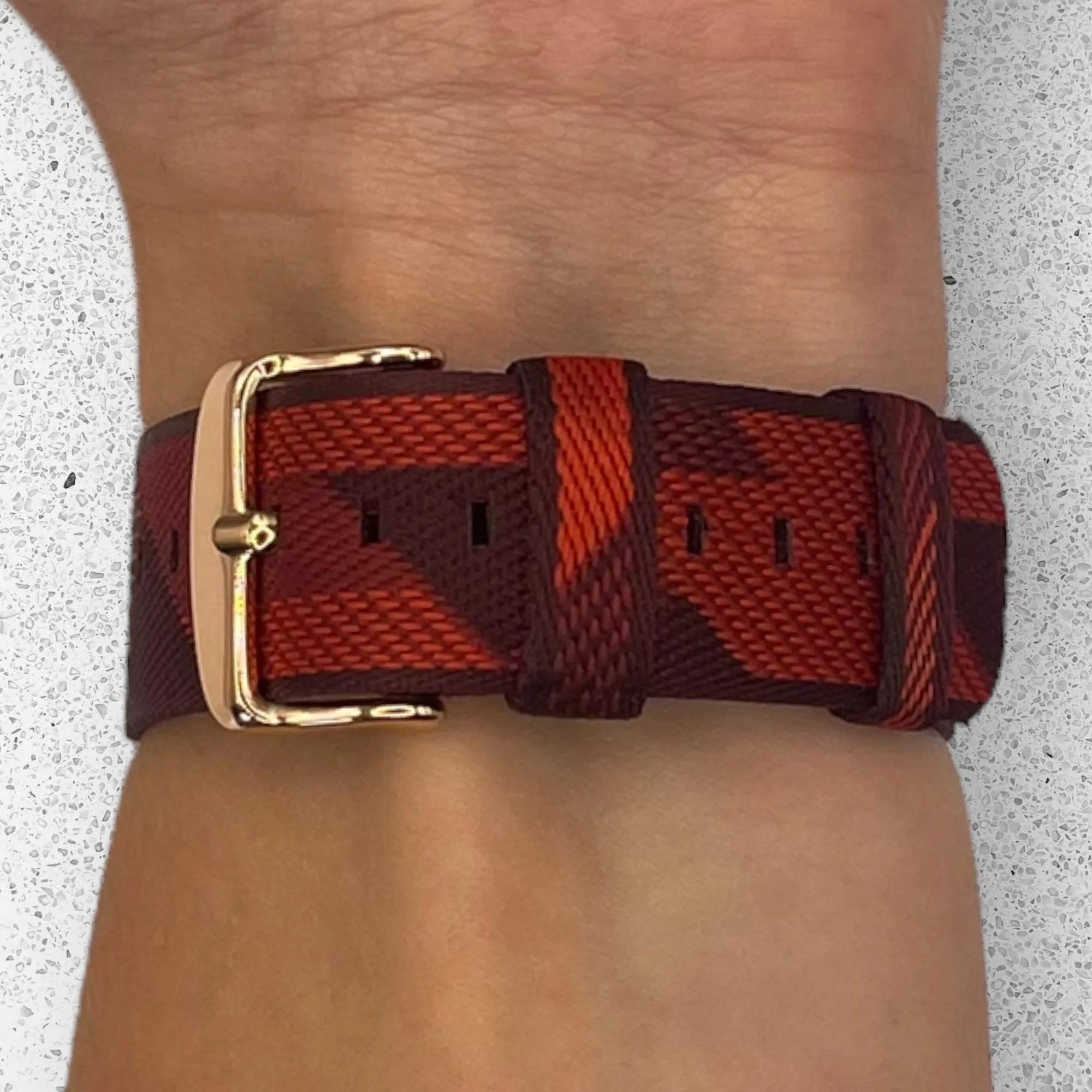 Stylish Canvas Watch Straps Compatible with Apple Watch